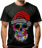 Calavera Santa Playera Moda Impresa Hilo Bordado