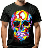 Calavera Camiseta dama fluorescente Kutusos