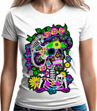 Catrina Camiseta dama fluorescente Kutusos