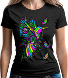 Colibrí Camiseta dama fluorescente Kutusos