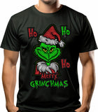 Grinch Playera Moda Fluorescente luz negra