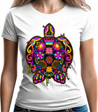 Tortuga Camiseta dama fluorescente Kutusos