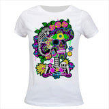Catrina Camiseta dama fluorescente Kutusos