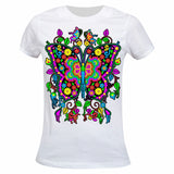 Mariposa Camiseta dama fluorescente Kutusos
