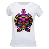 Tortuga Camiseta dama fluorescente Kutusos
