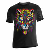 XXL Jaguar playera Moda Impresa Hilo Bordado
