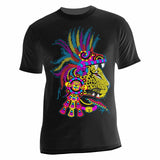 Penacho playera Moda Impresa Hilo Bordado