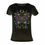 Mariposa Camiseta dama fluorescente Kutusos