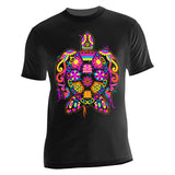 Tortuga playera Camiseta fluorescente Kutusos