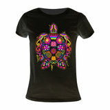 Tortuga Camiseta dama fluorescente Kutusos
