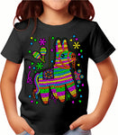 Piñata burrito Camiseta Niño fluorescente Kutusos Kids