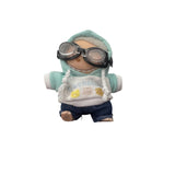 Labubu playa hoody azul: Kit De Ropa Y Accesorios Para Muñecas