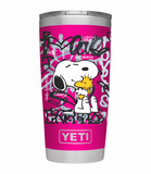 Termo Yeti 20oz Snoopy Impresión Dtf Uv