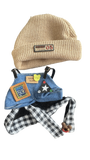 Labubu granja campero: Kit De Ropa Y Accesorios Para Muñecas