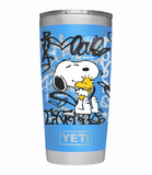 Termo Yeti 20oz Snoopy Impresión Dtf Uv