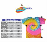 Chihuahua tie dye Camiseta Niño fluorescente Kutusos Kids