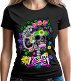 Catrina Camiseta dama fluorescente Kutusos