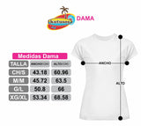 Micte Diosa Camiseta dama fluorescente Kutusos