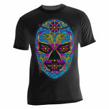 Máscara de Luchador Aguila Camiseta fluorescente Kutusos
